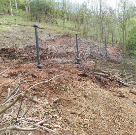 vent stack, closed landfill, methane